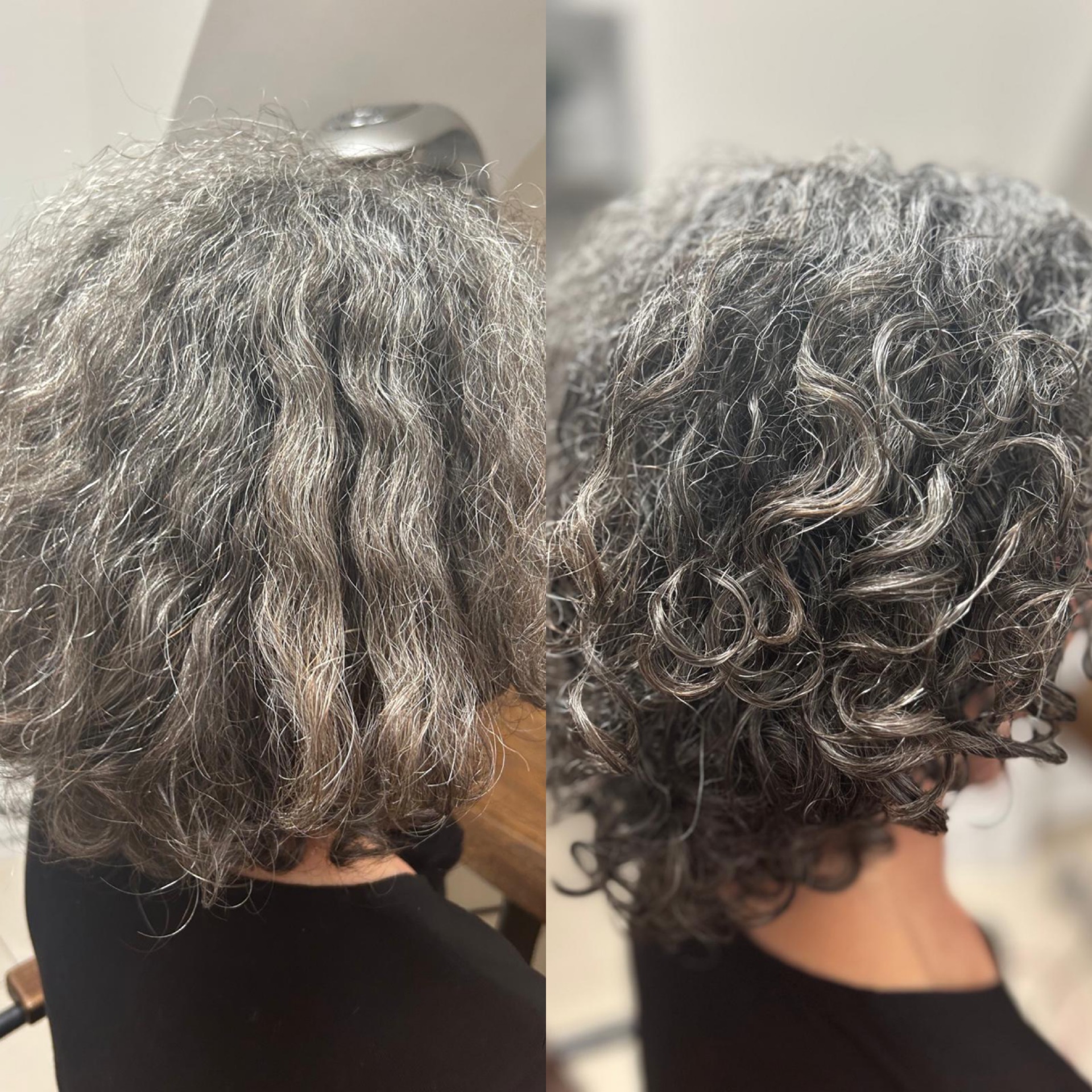 Vorher-Nachher Ergebnis aus dem Salon Salon für mich by Carina
