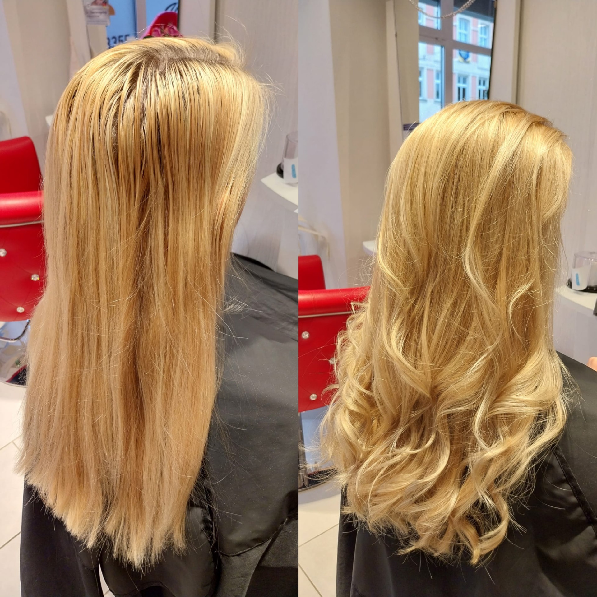 Vorher-Nachher Ergebnis aus dem Salon Herzblut030