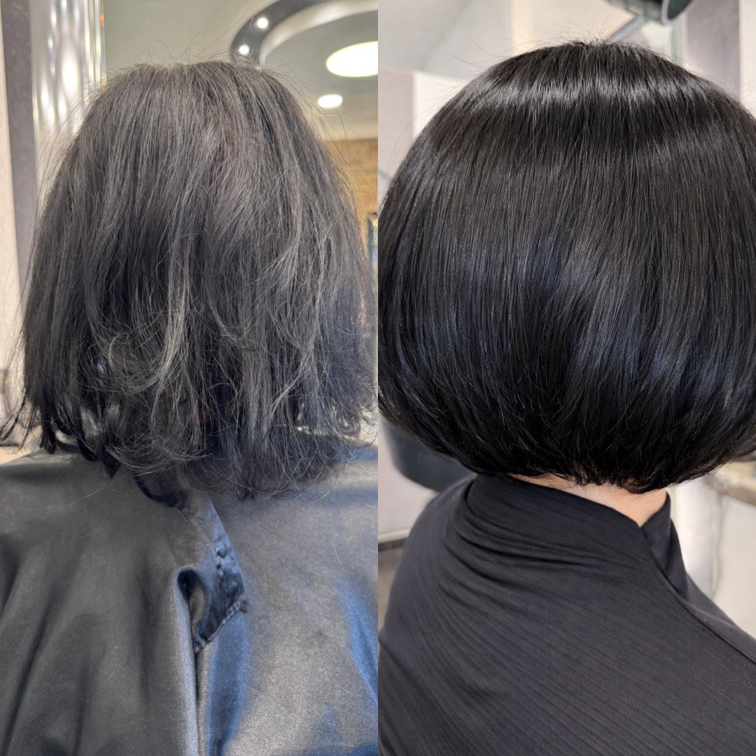 Vorher-Nachher Ergebnis aus dem Salon HAIRSTYLE – PATRICIA, Patricia Follo